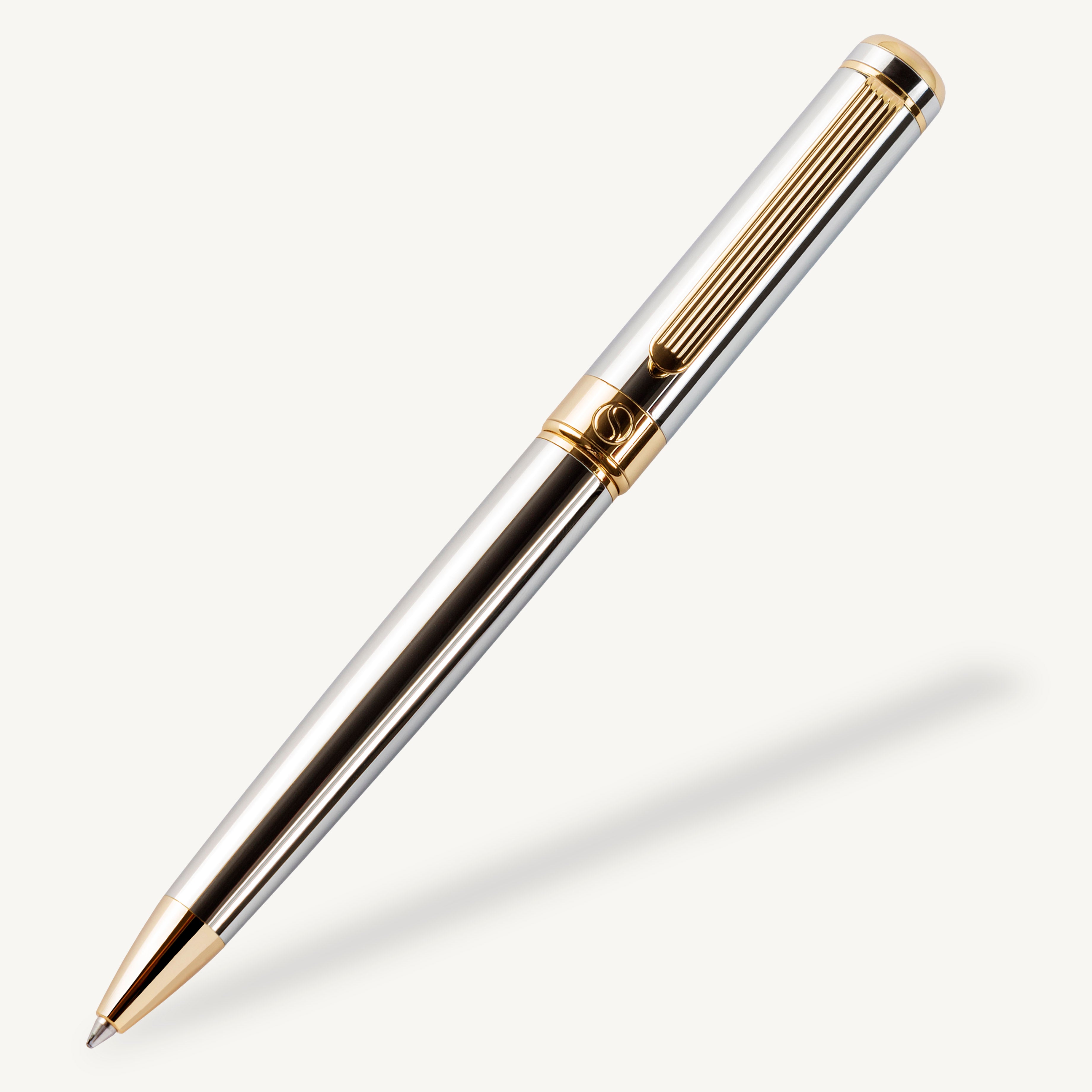 Stylo à bille Scriveiner Classic Silver Chrome