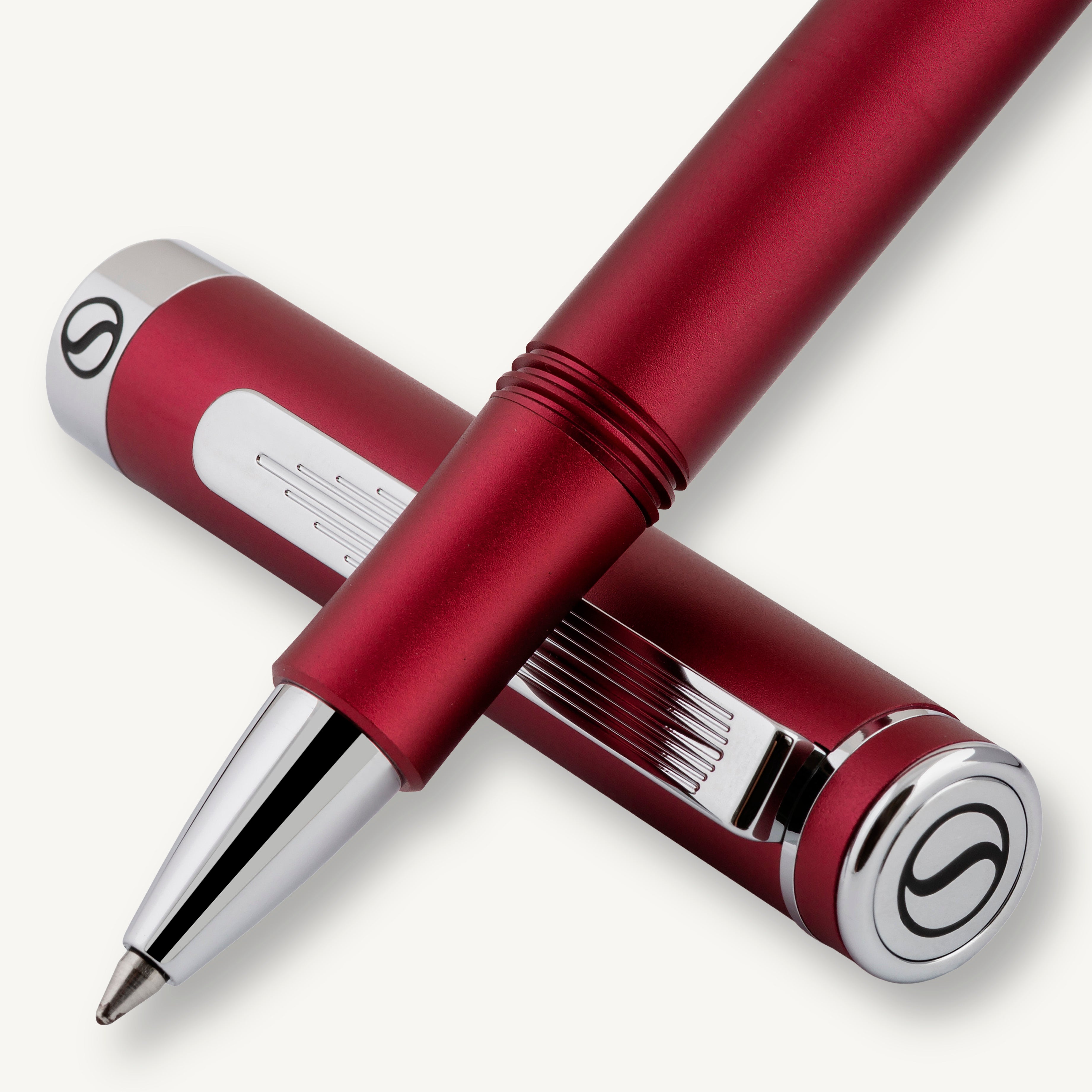 EDC Matt Red Rollerball Pen - Custom