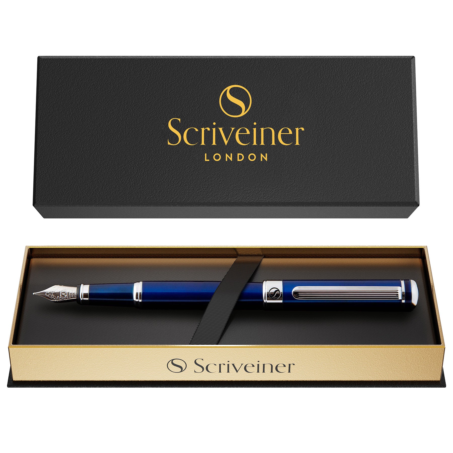 Classic Midnight Blue Fountain Pen - Medium Nib
