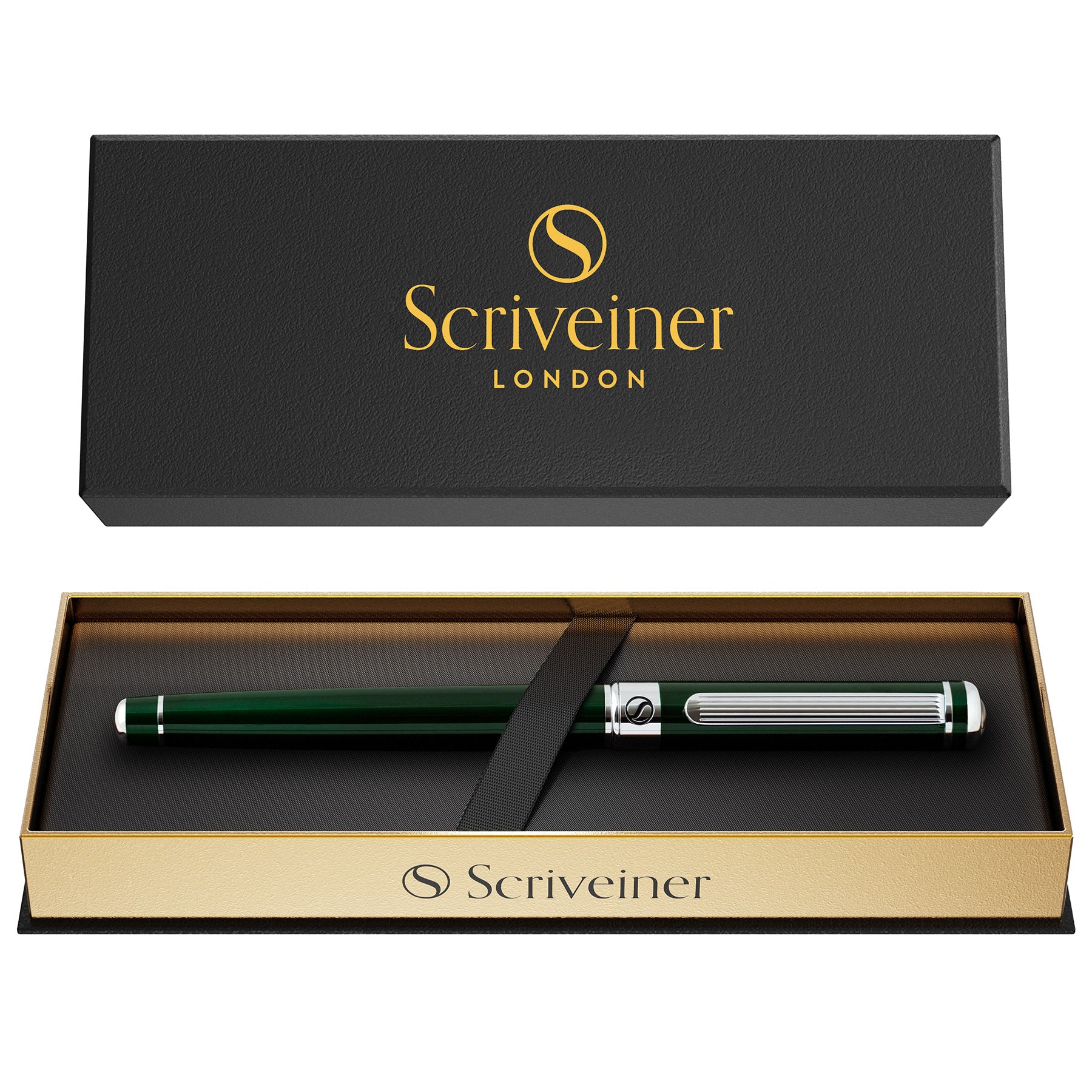 Classic British Racing Green Rollerball Pen