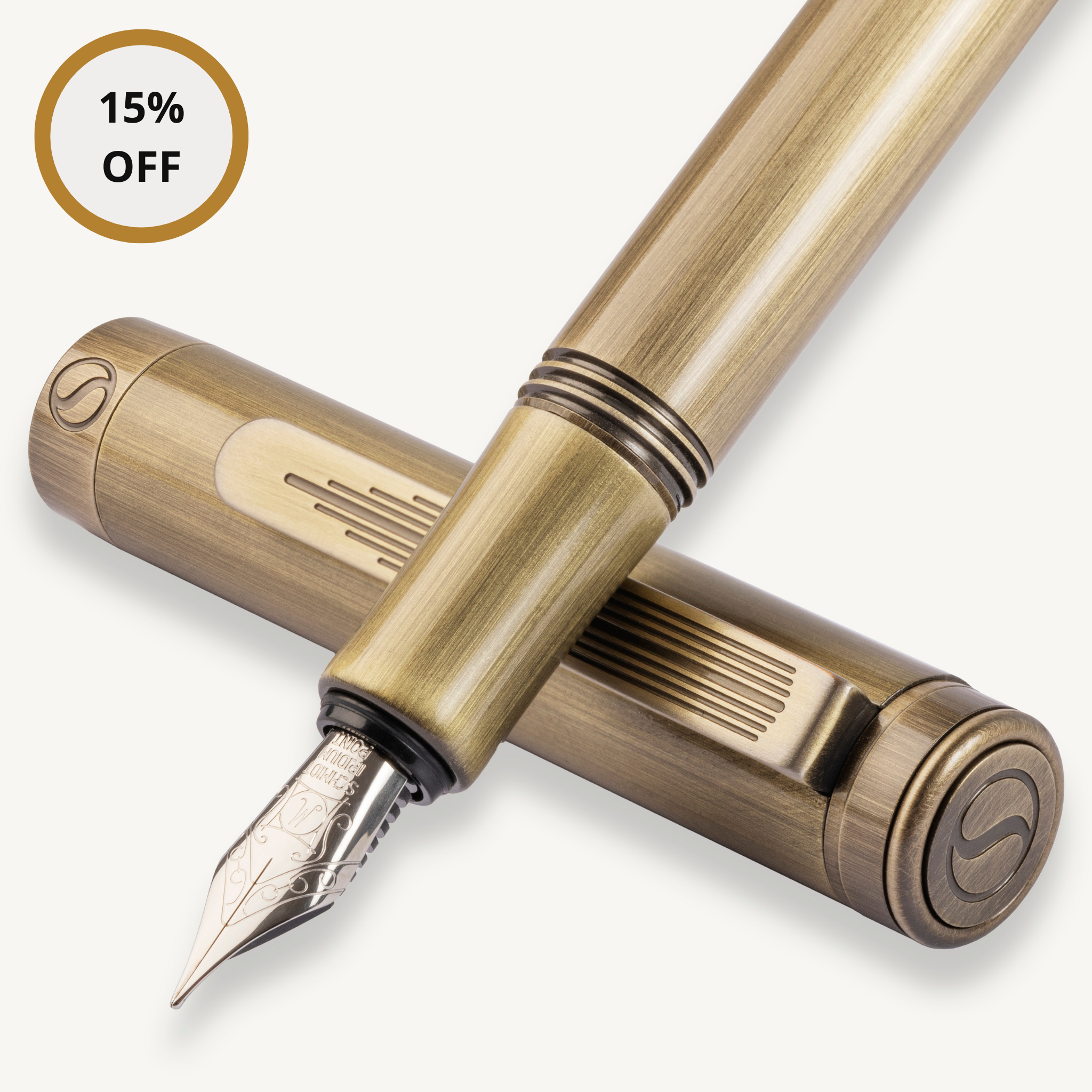 EDC Bronze Fountain Pen - Medium Nib