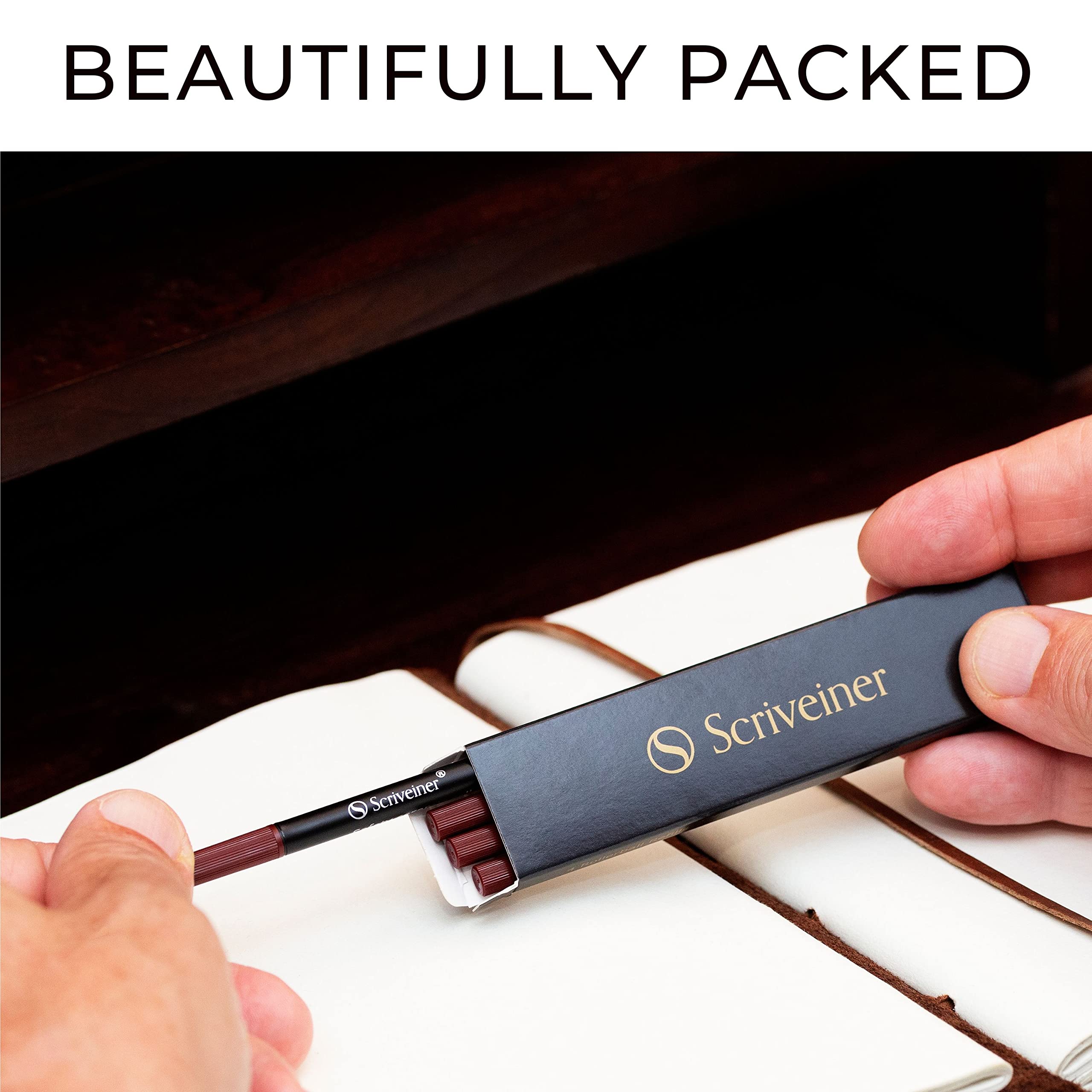 Scriveiner Blue Rollerball Refill - Medium Nib