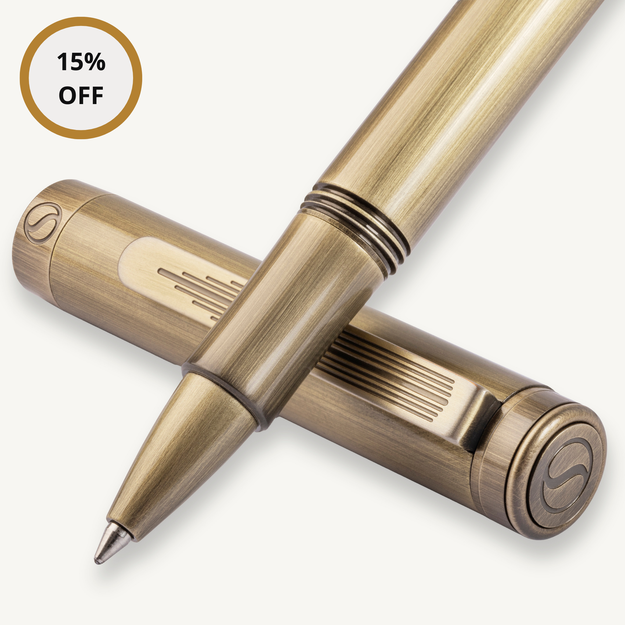 EDC Bronze Rollerball Pen