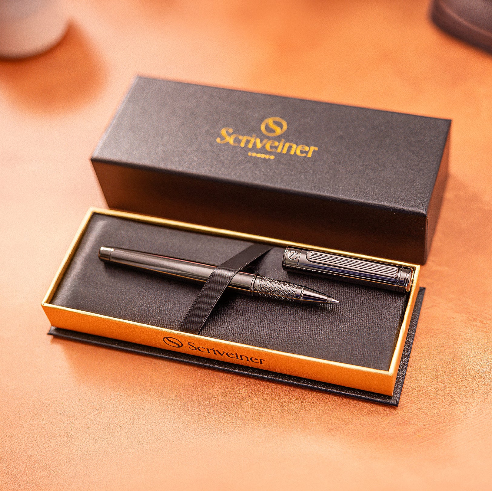 Scriveiner Classic Gun Metal Rollerball Pen