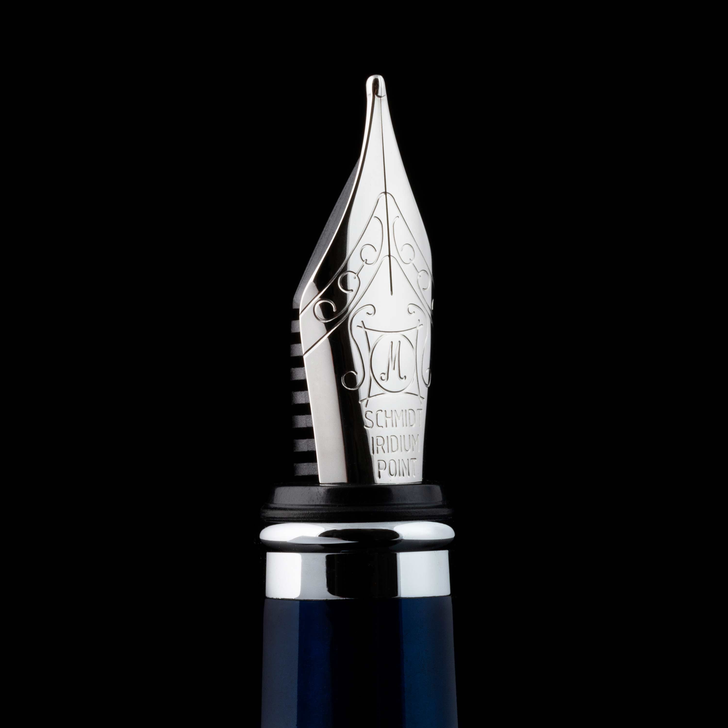 Stylo plume Scriveiner Classic Midnight Blue Lacquer - Plume moyenne