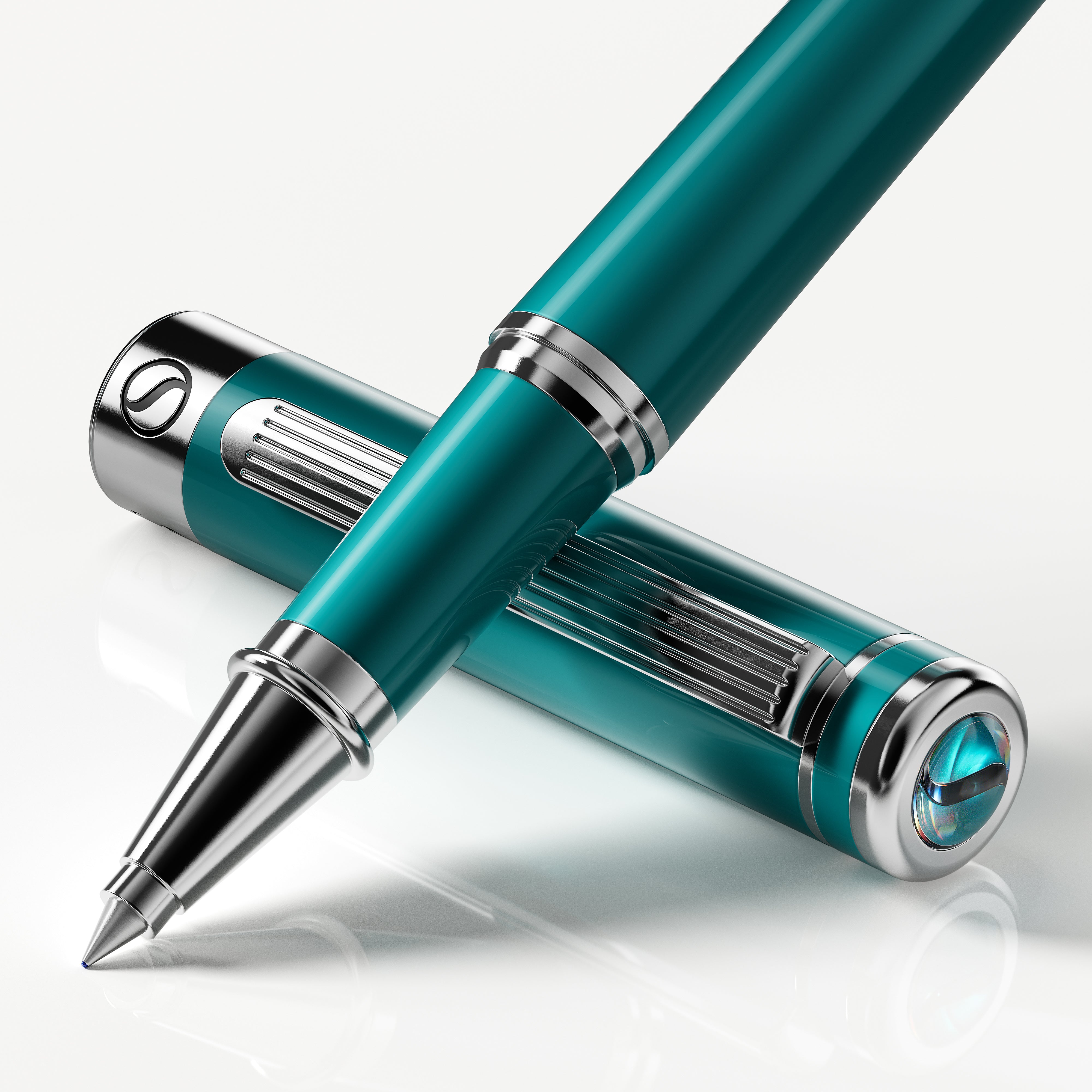 Classic Teal Rollerball Pen - Special Edition