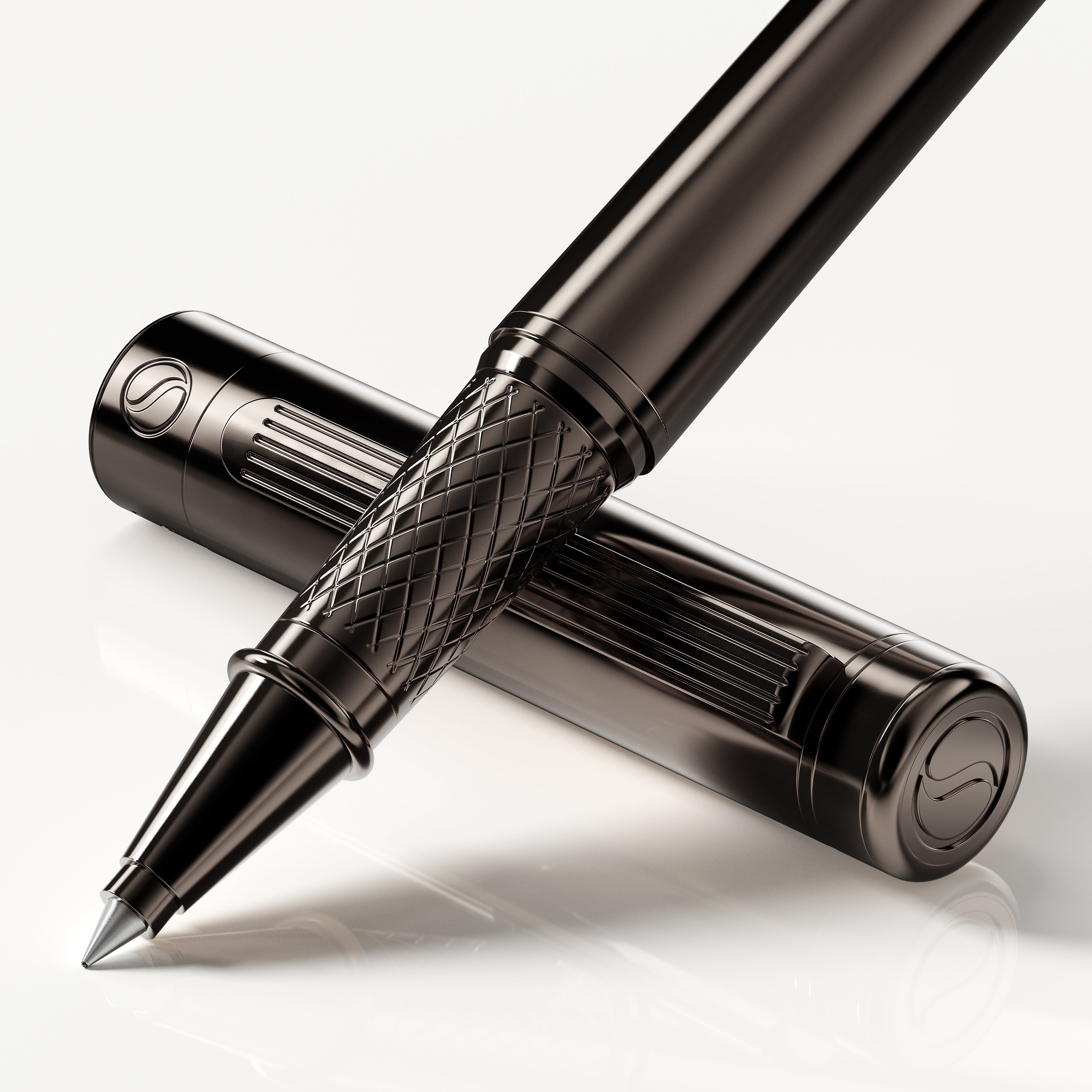 Classic Gun Metal Rollerball Pen - Special Edition