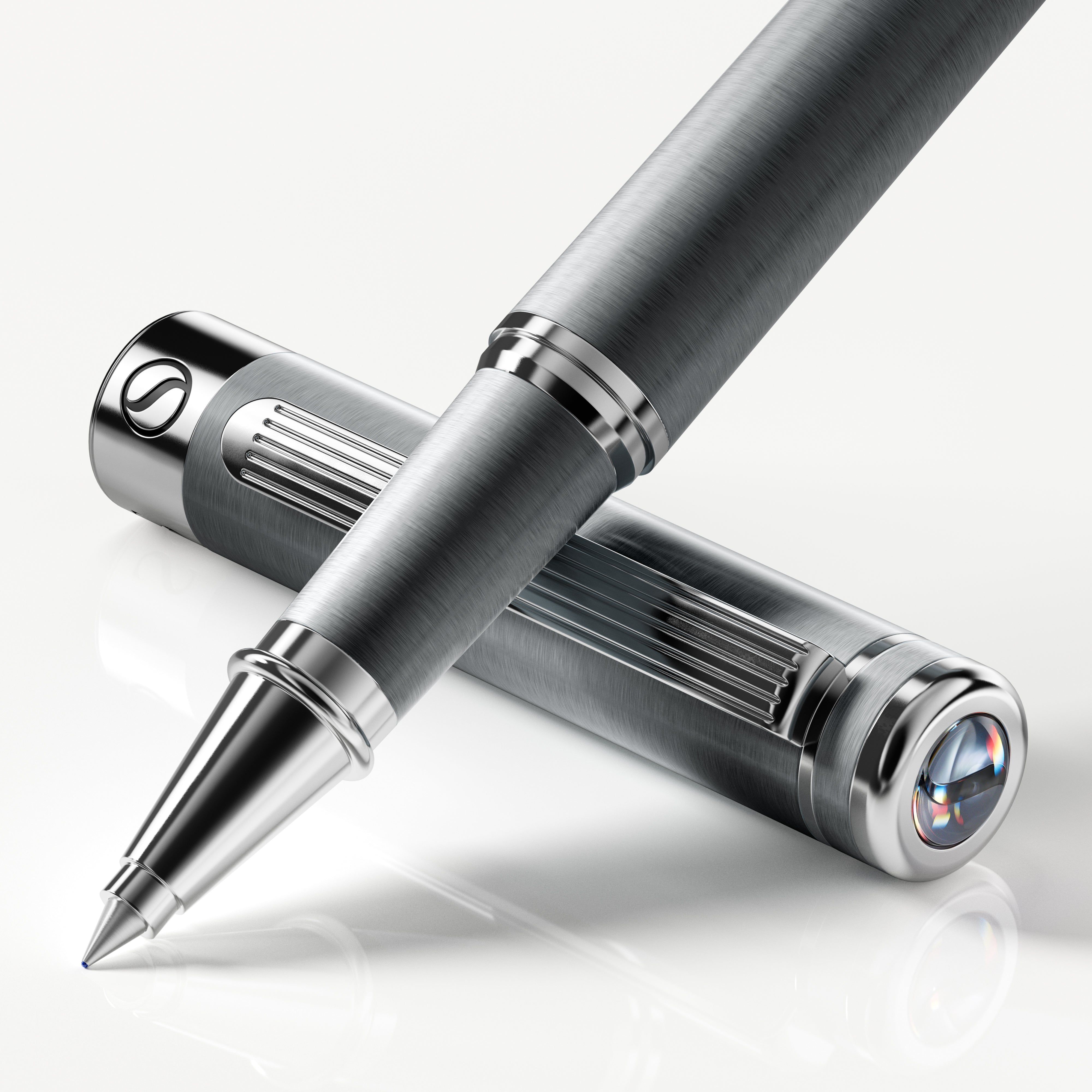 Classic Dark Grey Rollerball Pen - Special Edition