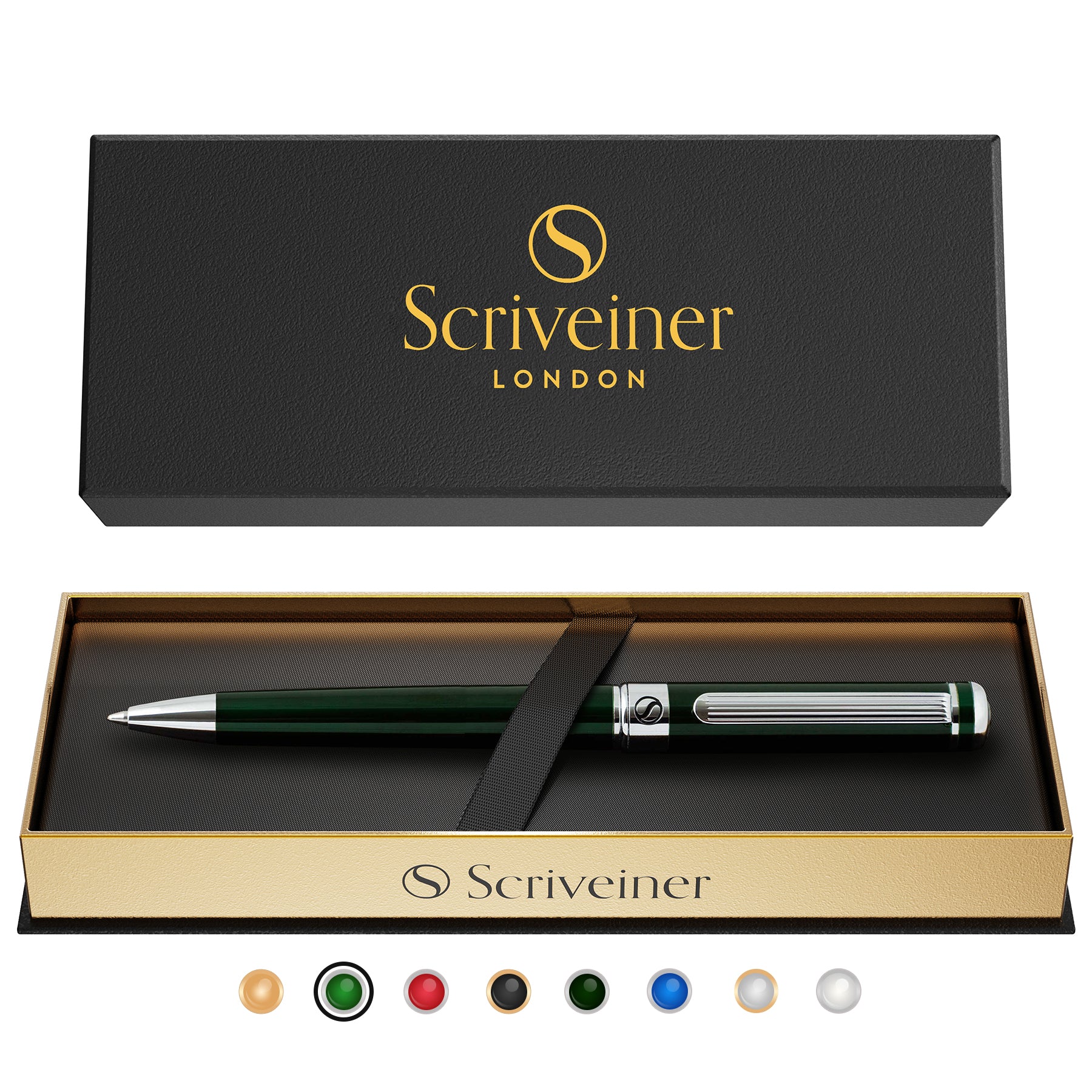 Scriveiner Classic British Racing Green ballpoint Pen