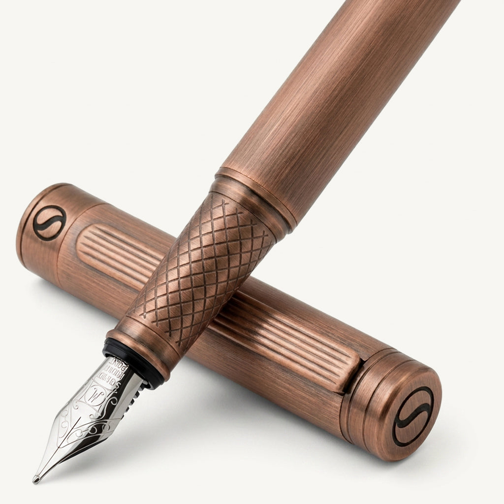 Scriveiner Classic Copper Fountain Pen – Medium