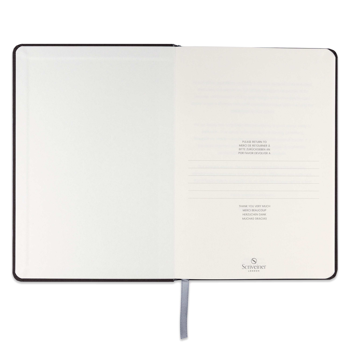 Scriveiner Hard Cover Lined Notebook
