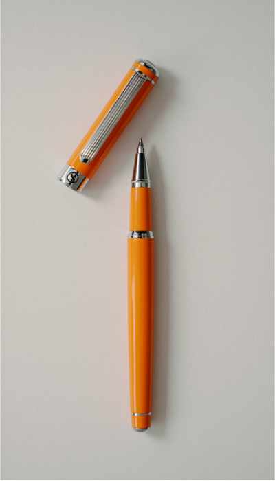 Scriveiner Classic Orange Rollerball Pen