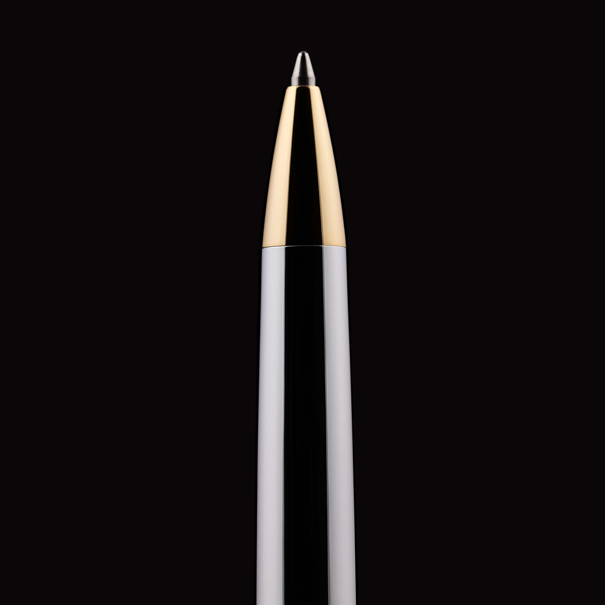 Scriveiner Premium Daily Silver Gold Ballpoint Pen