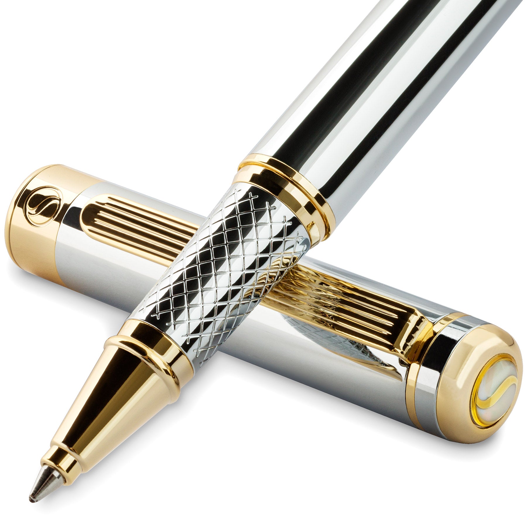 Stylo roller Scriveiner Classic Silver Chrome