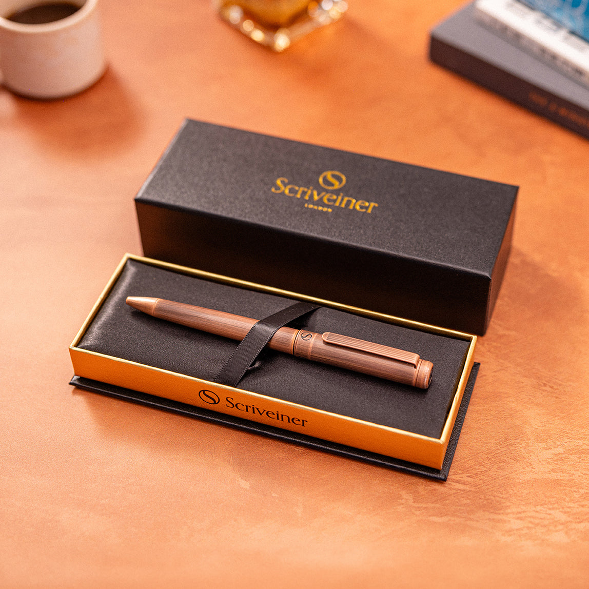 Scriveiner Classic Copper Ballpoint Pen