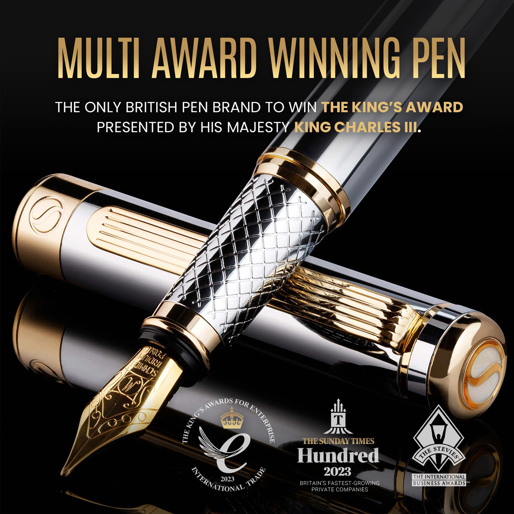 Silver deals fountain pen