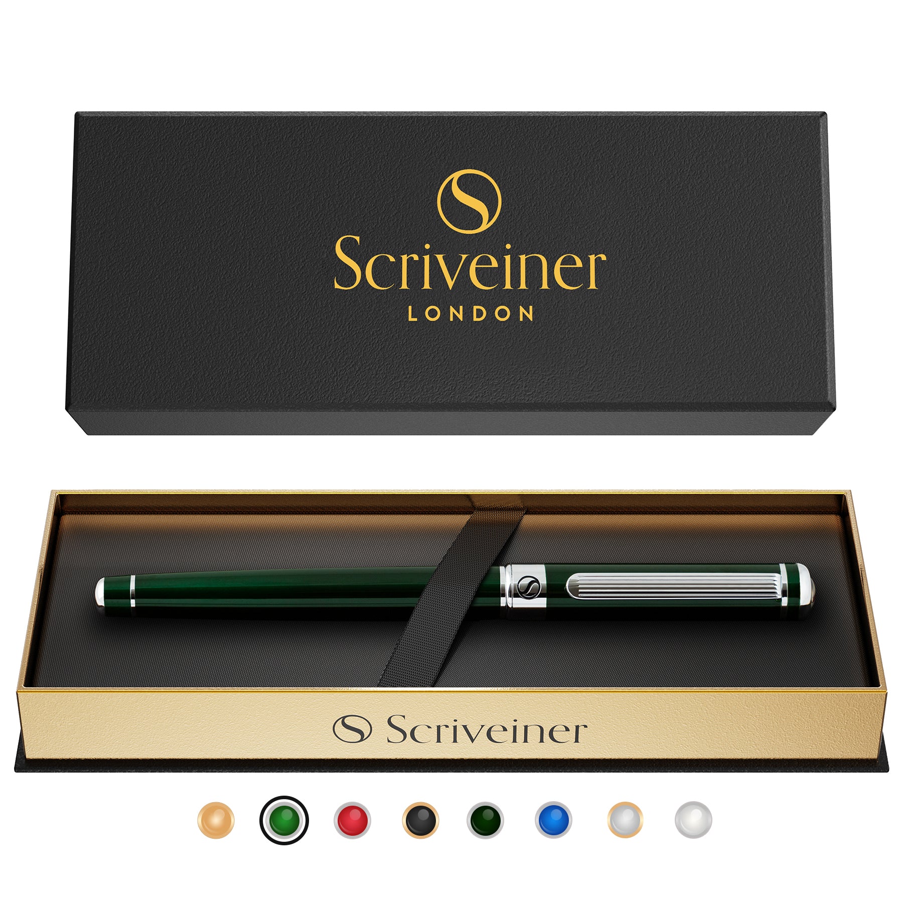 Scriveiner Classic British Racing Green Rollerball Pen