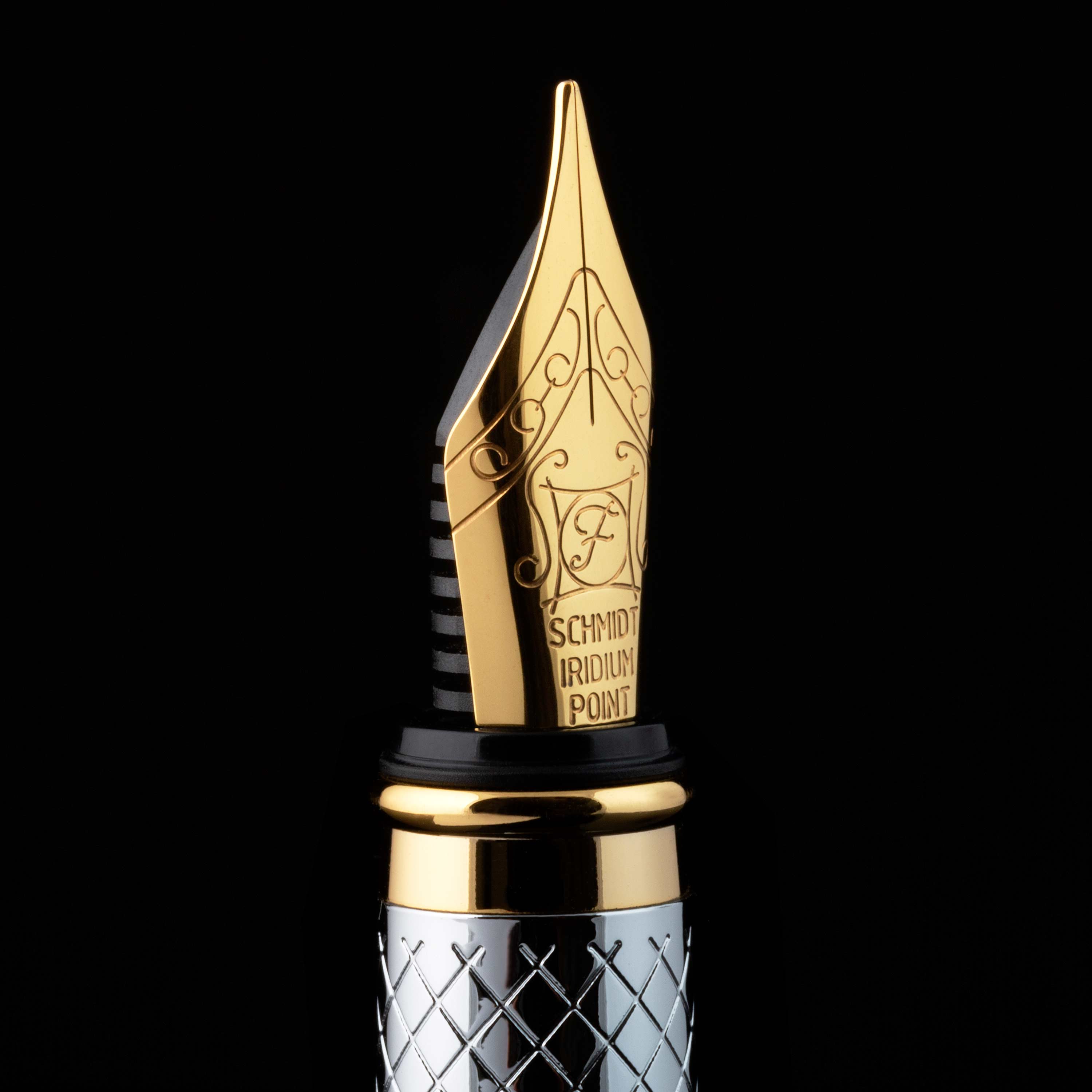 Stylo plume Scriveiner Classic Silver Chrome - Plume fine